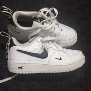 Kids Low Top Nike Force Ones